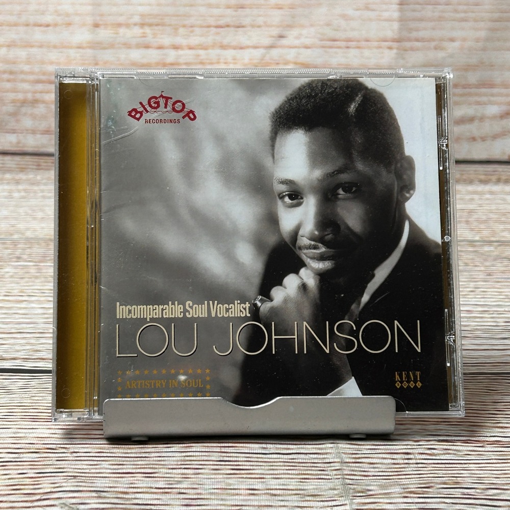 Lou Johnson Incomparable Soul Vocalist CD Kent Soul 333 Northern Soul 2010